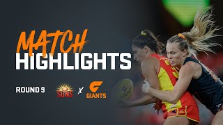 AFLW Highlights R9 v Suns [upl. by Aes652]