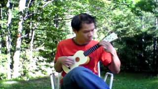 Greensleeves on Maccaferri Islander ukulele [upl. by Romulus]