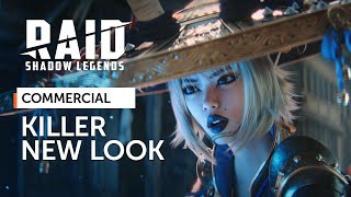 RAID Shadow Legends  Killer New Look Official Commercial [upl. by Anitnuahs]