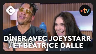 Béatrice Dalle et JoeyStarr  les retrouvailles au théâtre  C à Vous 13 septembre 2019 [upl. by Nnaylrebmik]