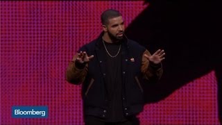 Apple WWDC Drake Announces Apple Music [upl. by Ahsiugal]