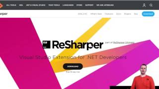 Install Resharper  Helper tool for VS [upl. by Annasoh]