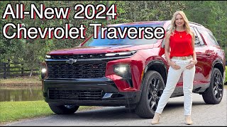 AllNew 2024 Chevrolet Traverse  Great value shockingly good [upl. by Eillas895]