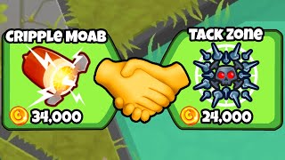 This Tack Zone combination should be illegal Bloons TD Battles 2 [upl. by Bonis]