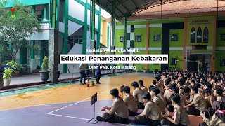 EDUKASI PENANGANAN KEBAKARAN  PRAMUKA MAN 1 KOTA MALANG [upl. by Carolynn]