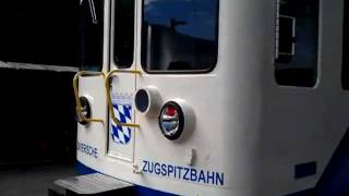 Zugspitzbahn Einige Bilder vom Bahnhof Grainau [upl. by Christin58]