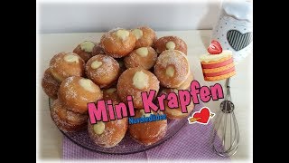 Ricetta Mini Krapfenmini bomboloni Da leccarsi le dita [upl. by Inahs]