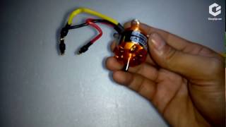 Tutorial Membuat Pesawat JET RC Gabus Part 18 Memasang Motor Brushless [upl. by Gaeta]