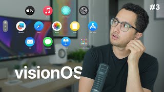 Apple Vision Pro  a deep dive into visionOS and its spatial apps 🥽  Ep 3 [upl. by Kipper]