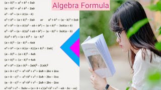 All Algebra FormulaBasic Algebra FormulaList of Algebra FormulaIKF BANGLA [upl. by Aisanat]