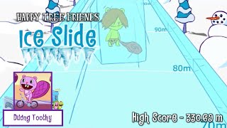 Happy Tree Friends Ice Slide  High Score  33069 m [upl. by Cordey]