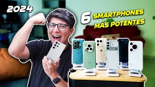 Top 6 mejores smartphones GAMA ALTA 2024 hasta ahora [upl. by Primavera]