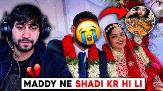 Maddy eats ki shadi dekh hi li maine 🥹 BROKEN 💔 LAST VIDEO ON HER [upl. by Ahsenat]