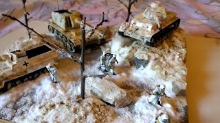 WW2 winter diorama [upl. by Cirilla]