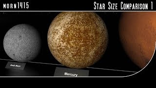 Star Size Comparison 1 HD [upl. by Bucky384]