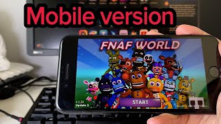 FNaF World Download iOS Android [upl. by Trometer924]