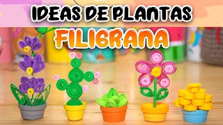 FILIGRANA IDEAS DE PLANTAS [upl. by Fisuoy537]