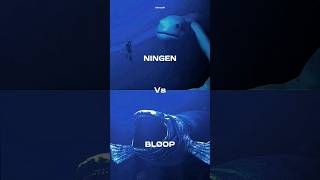 NINGEN VS BLOOP  BATTLE‼️shorts monster vs [upl. by Veradis]