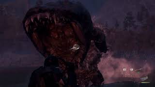 Resident Evil 4 Remake Del Lago Lake Monster Boss Fight Arkham Knight mod [upl. by Phillada]