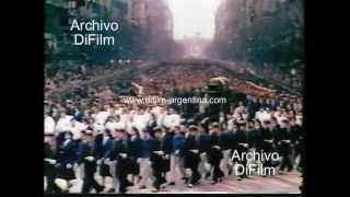 DiFilm  Funeral de Eva Duarte de Peron quotEvitaquot 1952 [upl. by Sancho]