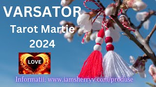 VARSATOR MARTIE 🌟LOCUL DE MUNCA MULT DORIT🥳2024 WOU🥰 LOVEtarot [upl. by Ebonee304]