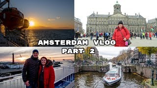 We Got Lost in Amsterdam  Vlog Part 2 [upl. by Akirderf]