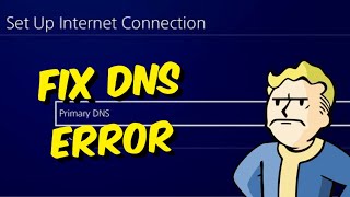 How To Fix PS4 DNS Errors In 2022  DNS Errors PS4 [upl. by Landan564]