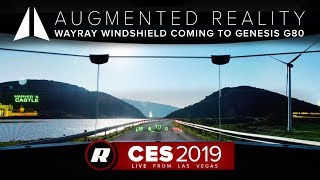 CES 2019 WayRays holographic AR windshield is real hitting the road soon [upl. by Libre864]