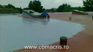 HYPERDESMO over Asphalt Membranes [upl. by Aitnauq]