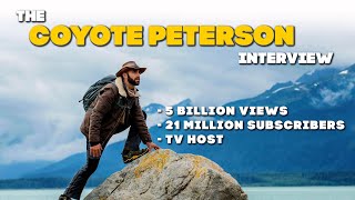 THE COYOTE PETERSON INTERVIEW  Almost Quitting YouTube Worst Stings and MORE [upl. by Fadas228]