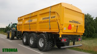 BulkLoada BL800 2WT Agricultural Trailer – High Capacity TriAxle Tipper [upl. by Roydd687]