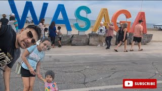 WASAGA BEACH VLOG 2023 World Largest Fresh Water Beach l Ontario  Canada [upl. by Onibag]