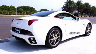 Ferrari California Brutal Exhaust Sound w Armytrix Titanium Exhaust [upl. by Anitroc]