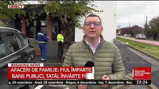 Afaceri de familie în Timiș fiul împarte banii publici tatăl învârte firma [upl. by Aihtenyc]