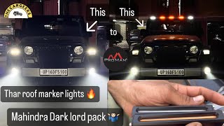 Best lights for Mahindra Thar  lights for offroading cars  universal lights for all cars [upl. by Croix]