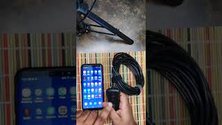 Samsung Phone connected to Inskam Wireless Endoscope [upl. by Algernon103]