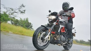 2017 Aprilia Shiver 900 road test review [upl. by Ynaffit]