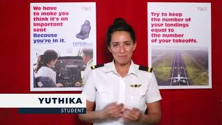 Yuthika  Flytech Aviation Academy [upl. by Licec789]