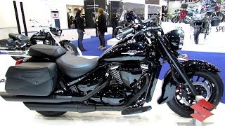 2014 Suzuki Intruder C800B Walkaround  2013 EICMA Milan International Motorcycle Exibition [upl. by Artemisia]