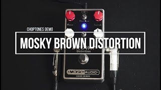 Mosky Pedals  Brown Distortion  Playthrough Brownsound Plexi [upl. by Zelle]