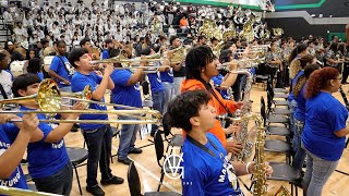 Milby High School “Marching Thunder” Marching Band at 2023 Home For The Holidays Battle Of The Bands [upl. by Aramenta]