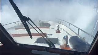 Sturier 620 OC 45 knots of wind [upl. by Dukey]