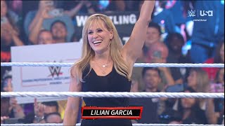 Lilian Garcia is back  WWE RAW 5132024 [upl. by Rogerg747]