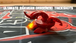 ULTIMATE BAKUGAN DRAGONOID TRICKSHOTS [upl. by Aicilec]