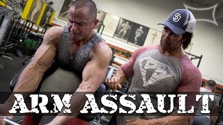 ARM ASSAULT With Bodybuilder Mike OHearn [upl. by Arraet493]