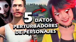 5 datos perturbadores de personajes de Free Fire misterios – Josa Tivi [upl. by Koby]