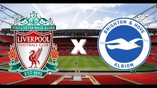 Liverpool x Brighton ao vivo  Premier League  Transmissão ao vivo direto do Anfield  Narração [upl. by Alyhc845]