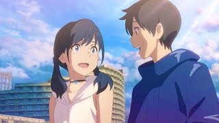 Oh Penne Penne song in Tamil Hodaka x Hina 💞 version Amv ✨  Weathering with you [upl. by Nananne]