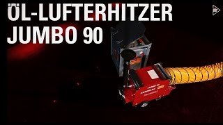 Bedienungsanleitung Bauheizung Jumbo 90 – Zeppelin Rental SHOW HOW [upl. by Onitsuj879]