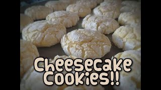 Cheesecake Cookies [upl. by Enidaj]